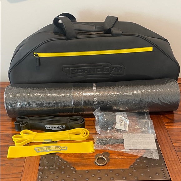 Black and Yellow Duffel Bag - Picture 6 of 6